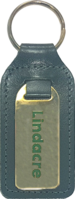 New Long Square Shaped Keyfob with Stainless Steel Medallion MQ5S