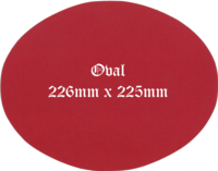 Oval Shaped Placemat CMOV
